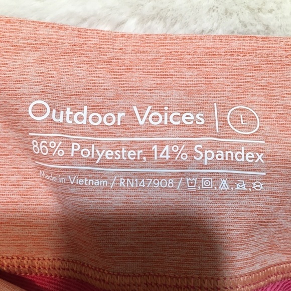 Outdoor Voices spring leggings size large - Picture 4 of 8